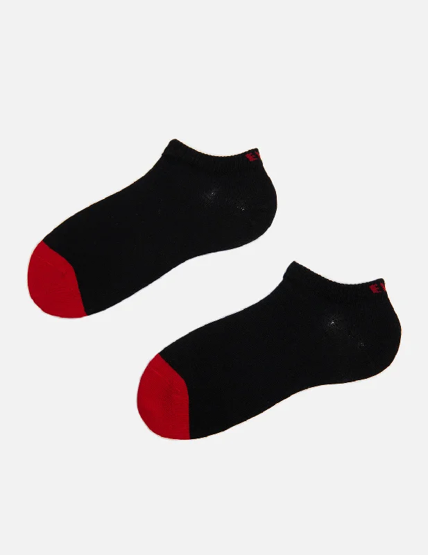 Logo Jacquard No-Show Socks