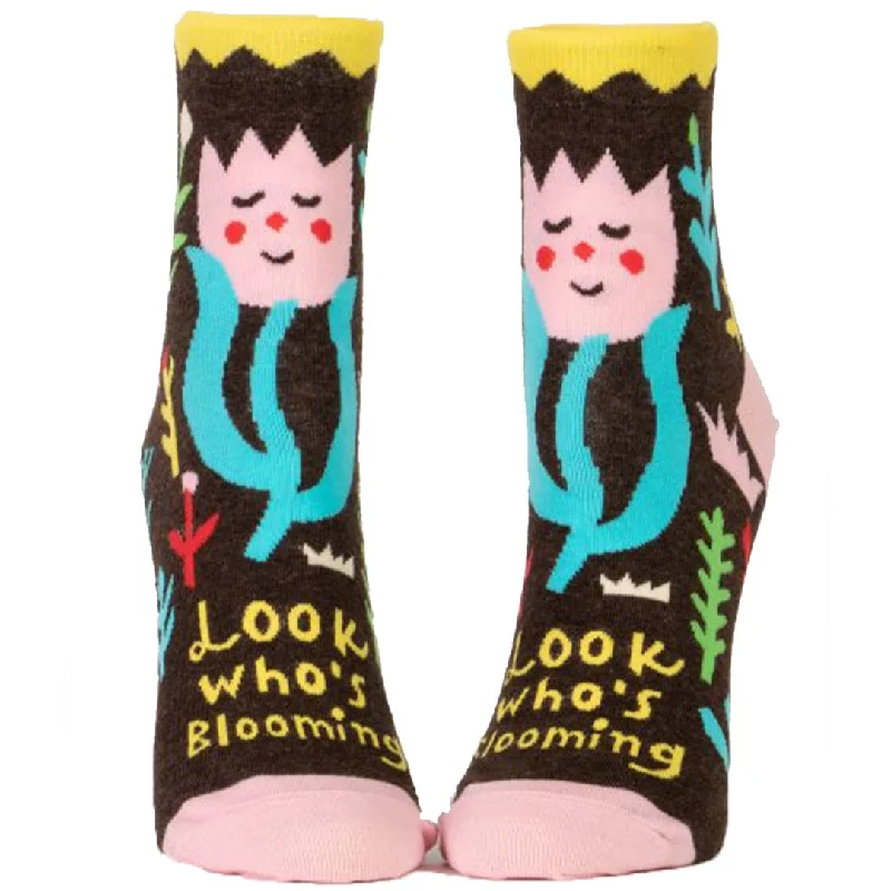 Look Who's Blooming Women's Ankle Socks