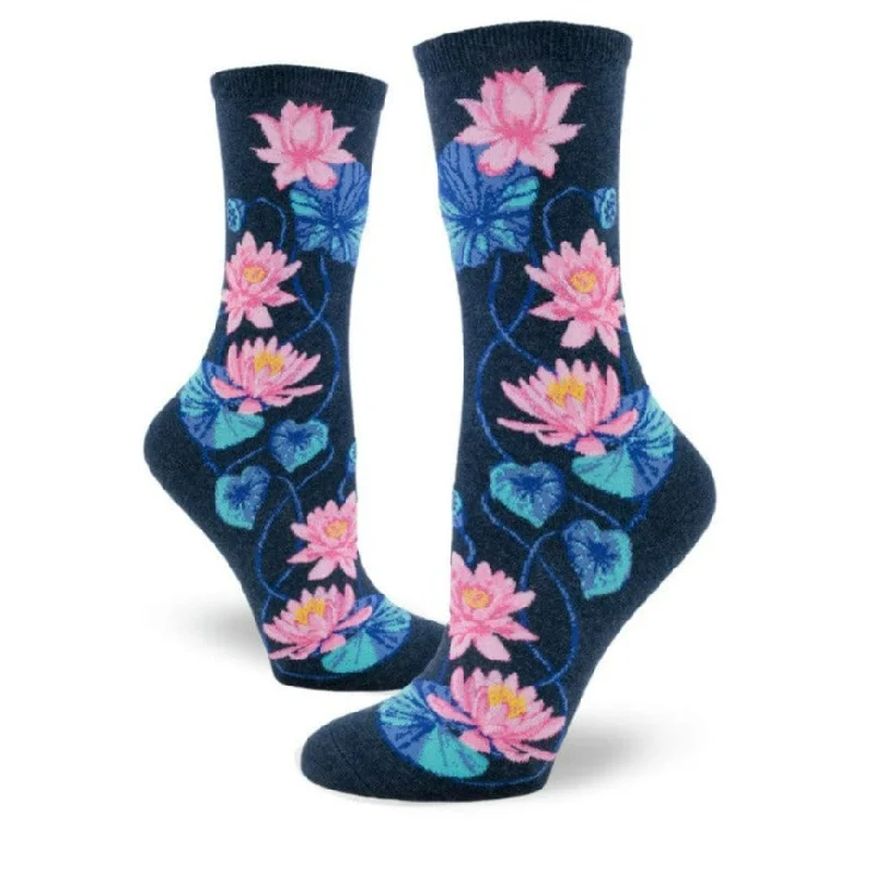 Lotus Women's Crew Socks