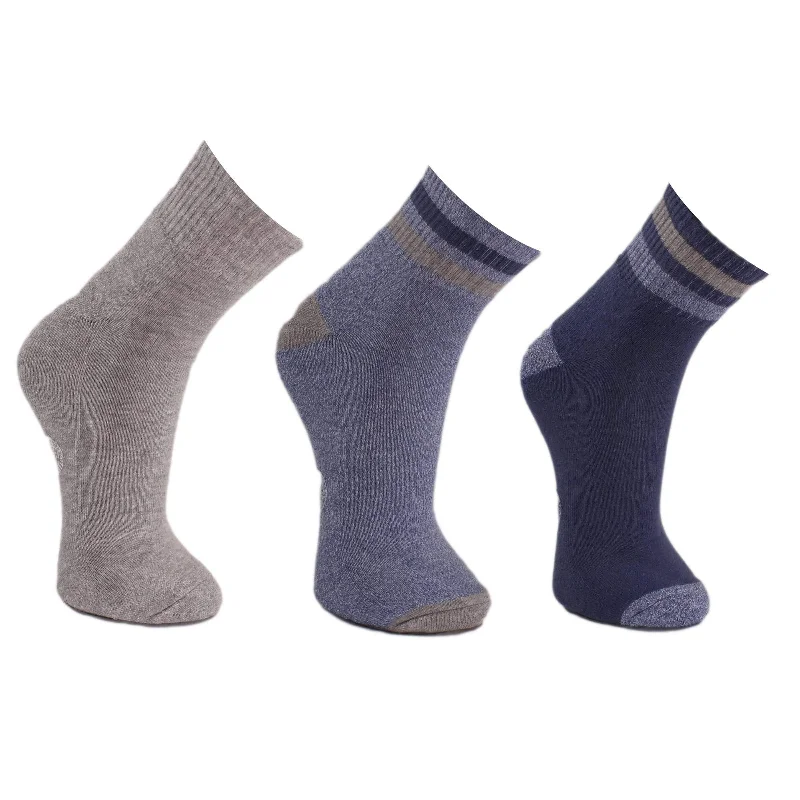 Men's 3 Pack Quarter Socks