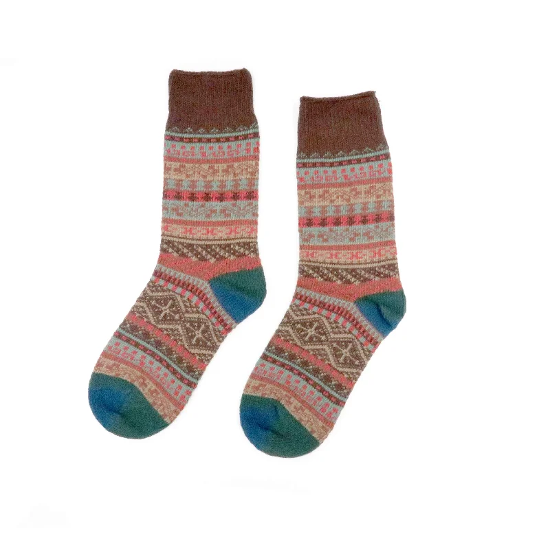 Mermaid Sock - Brown