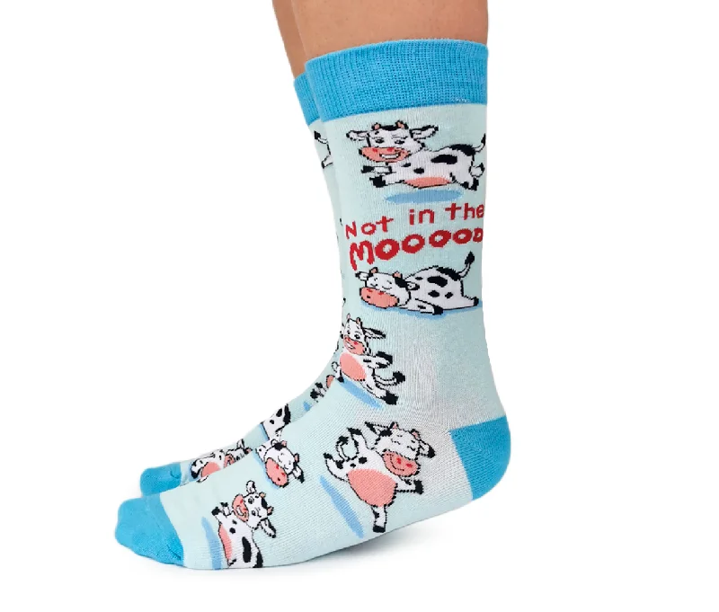 Moody Cow Socks