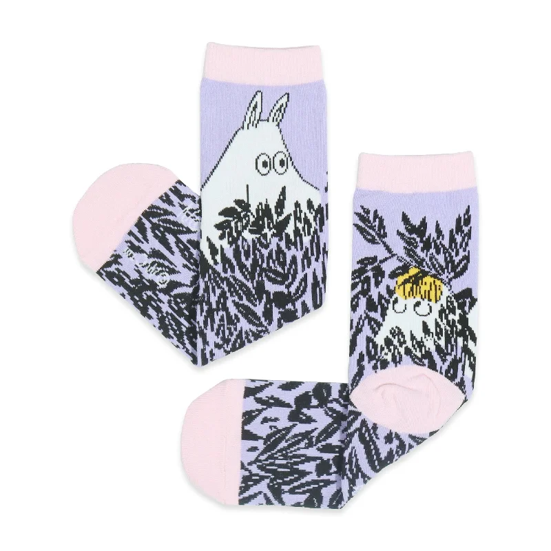 Moomin Hide and Seek Women´s Socks - Lilac