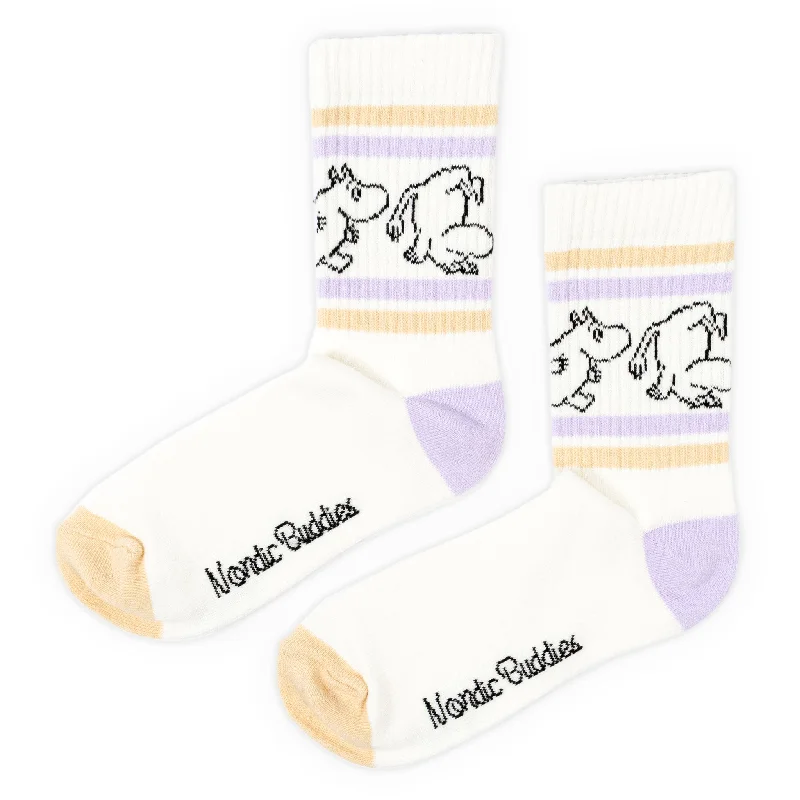 Moomintroll Women's Retrosocks - White