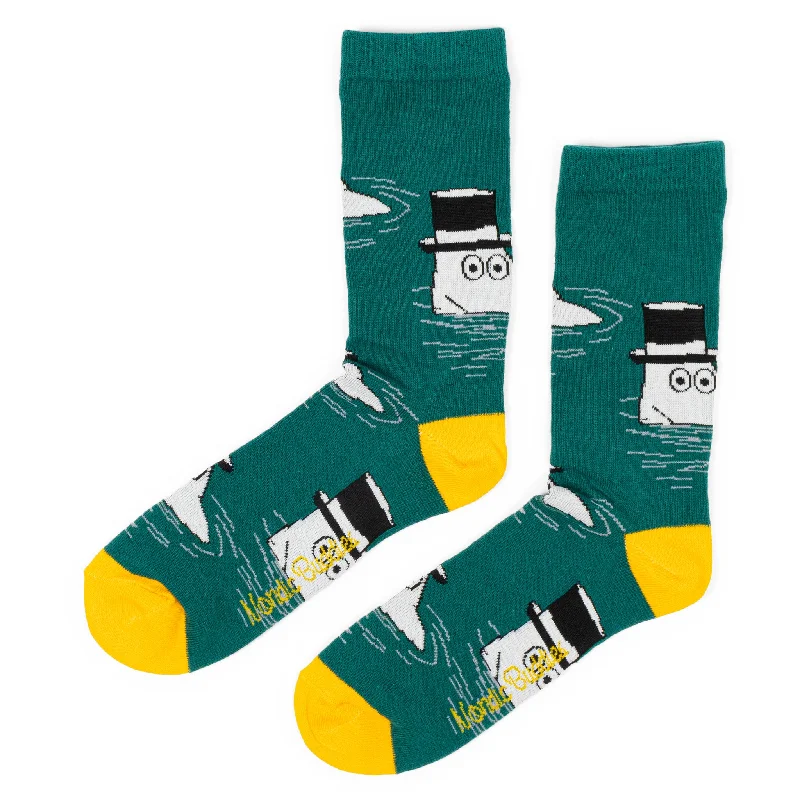 Moominpappa Swimming Men Socks - Green