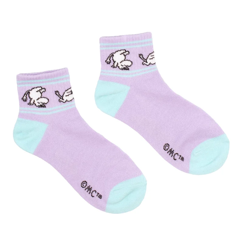 Moomintroll Women´s Retro Ankle Socks - Lilac