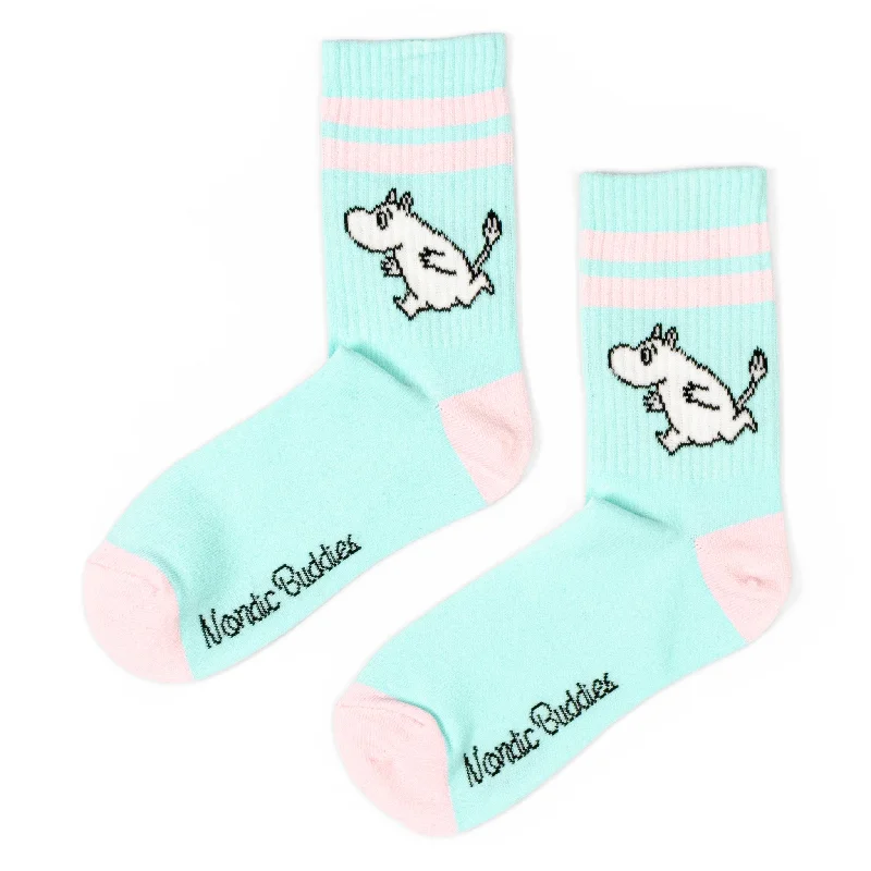 Moomintroll Women's Retrosocks - Light Blue