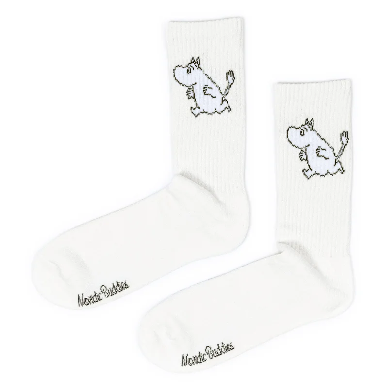 Moomintroll Running Women's Sportsocks - White