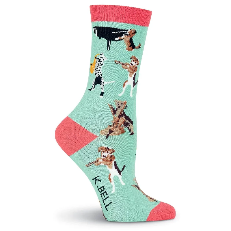 Musical Dogs Women's Crew Socks