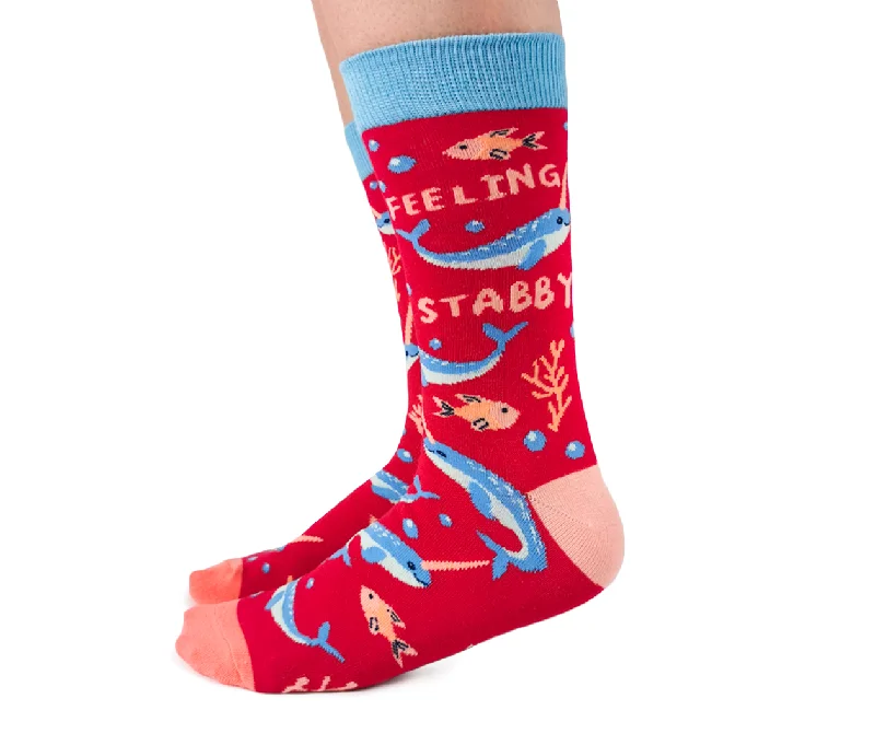 Naughty Narwhal Socks