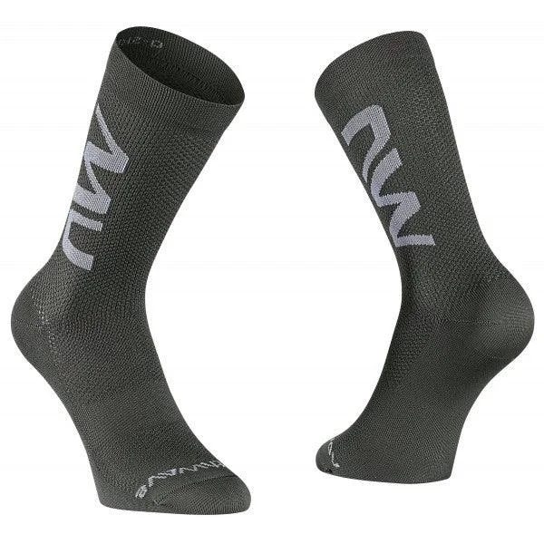 Northwave Extreme Air Unisex Cycling Socks (Grey/Black)