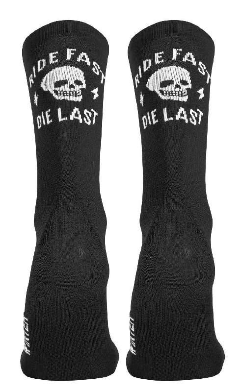 Northwave Ride Fast Die Last Unisex Cycling Socks (Black)