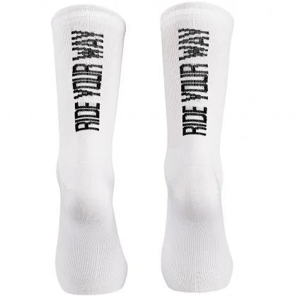 Northwave Ride Your Way Unisex Cycling Socks (White)