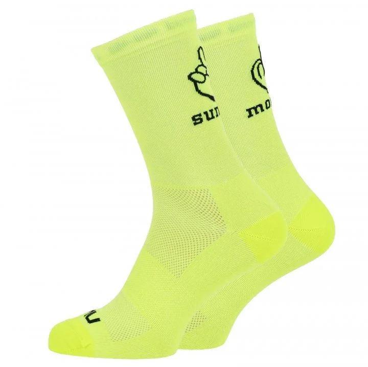 Northwave Sunday Monday Socks (Yellow Fluo)