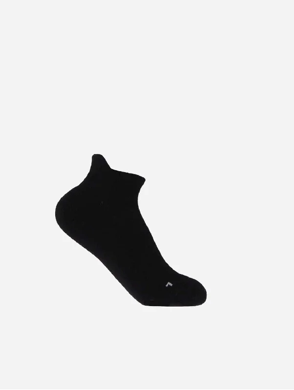 Organic Cotton Women's Trainer Socks | Black