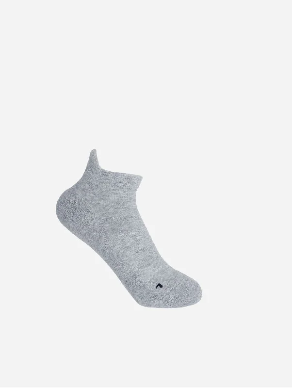 Organic Cotton Women's Trainer Socks | Grey