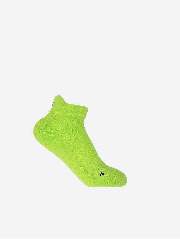 Organic Cotton Women's Trainer Socks | Neon