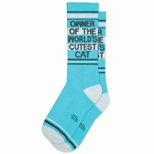 Owner Of The World's Cutest Cat Unisex Crew Socks