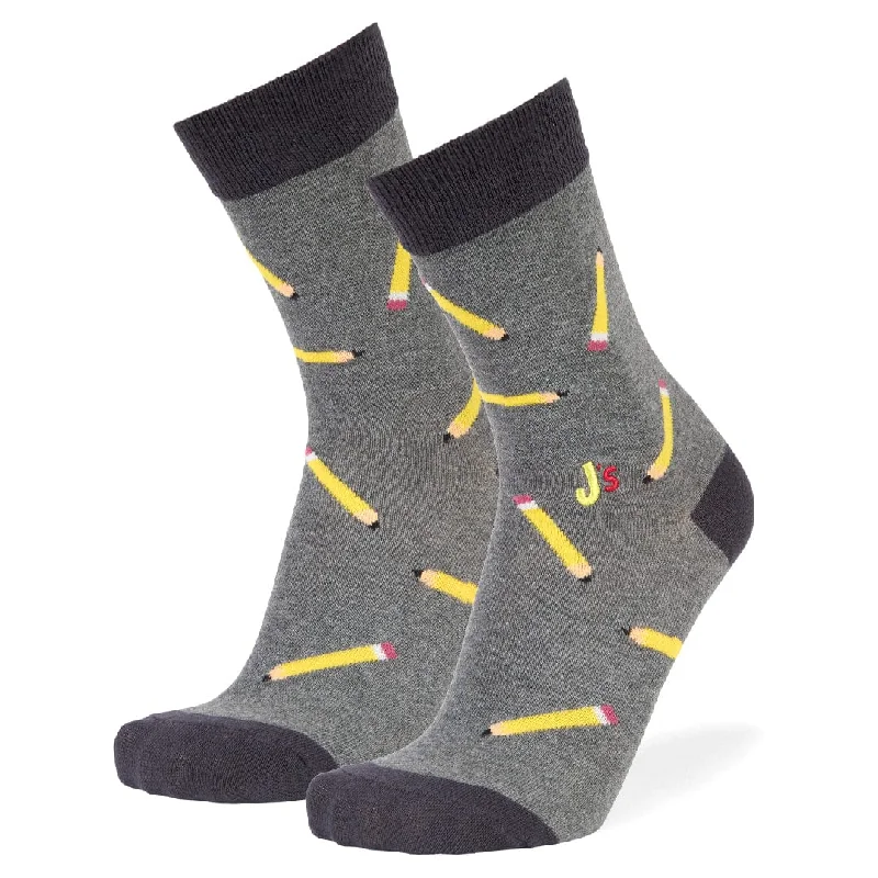 Pencils Crew Socks