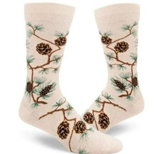 Pinecone Men's Crew Socks