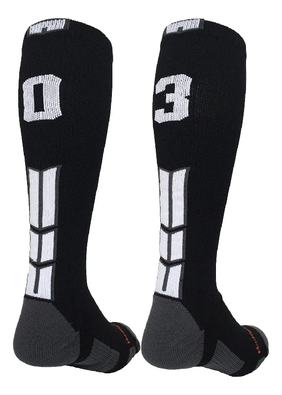 Player Id Jersey Number Socks Over the Calf Length Black White