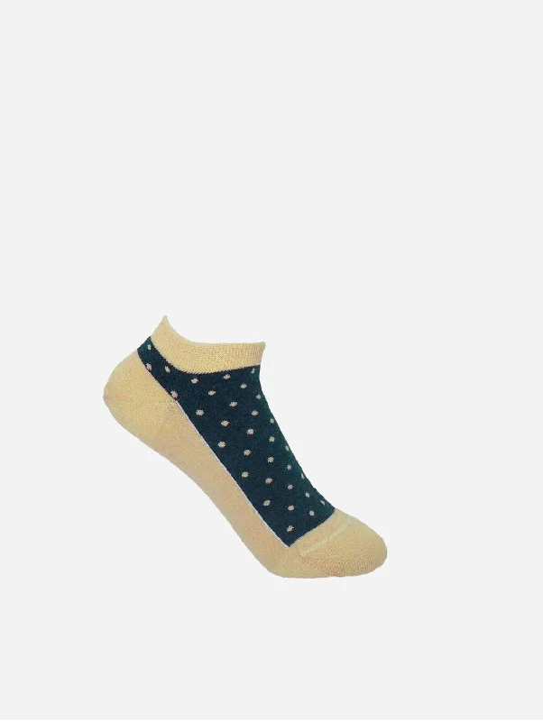 Polka Women's Organic Trainer Socks | Beige