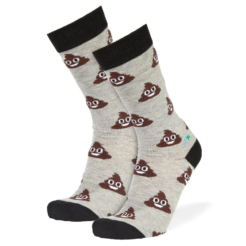 Poop Emoji Women's Crew Socks