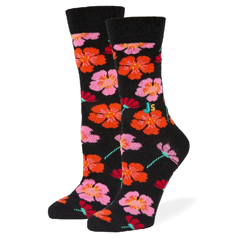 Pop Floral Women's Crew Socks