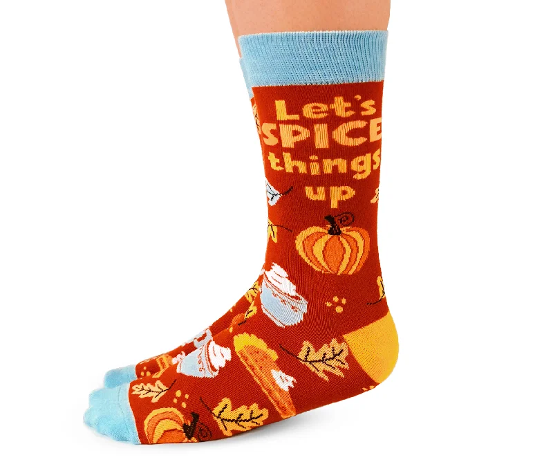 Pumpkin Spice Socks