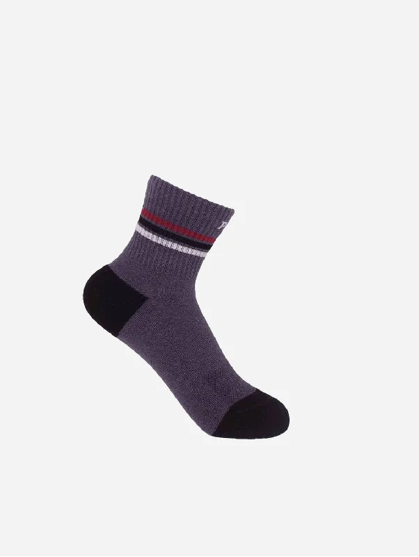 Quarter Crew Women's Organic Cotton Trainer Socks | Mauve