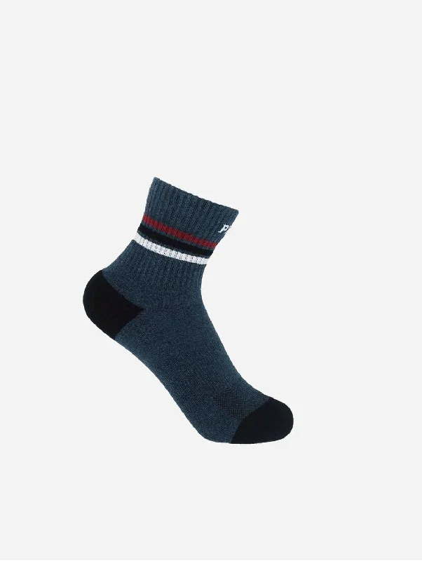 Quarter Crew Women's Organic Cotton Trainer Socks | Navy