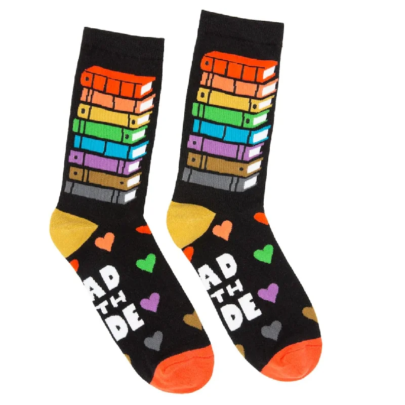 Read With Pride Crew Socks