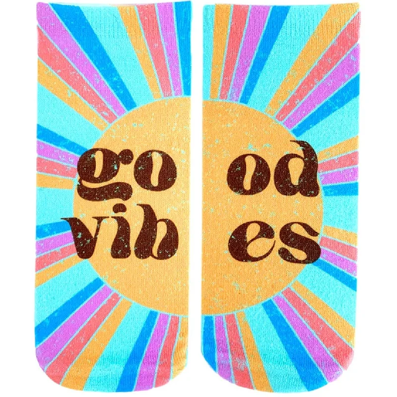 Retro Good Vibes Ankle Socks