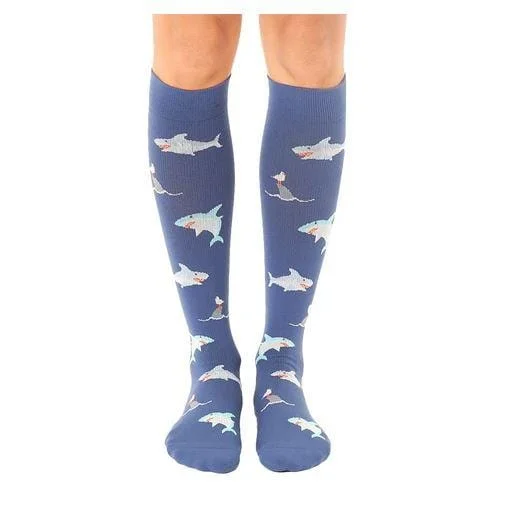 Sharks Compression Socks