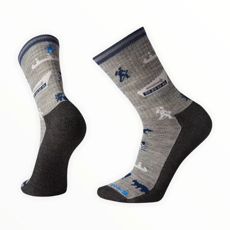 Men's Everyday Park Explorer Pattern Crew Socks