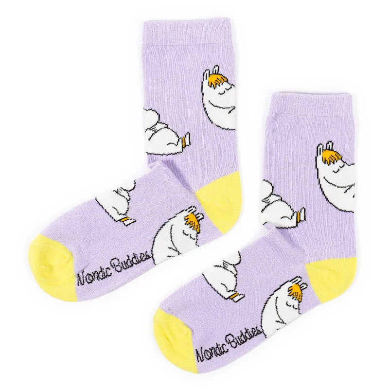 Snorkmaiden Dreaming Women's Socks - Lilac