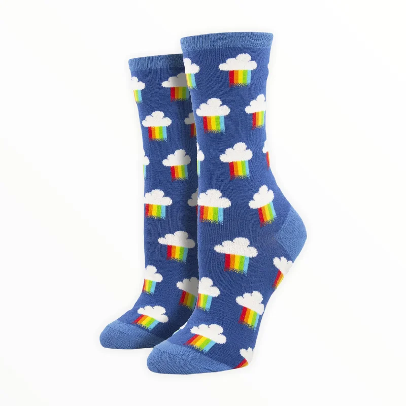 Women's Rainbow Rain Socks