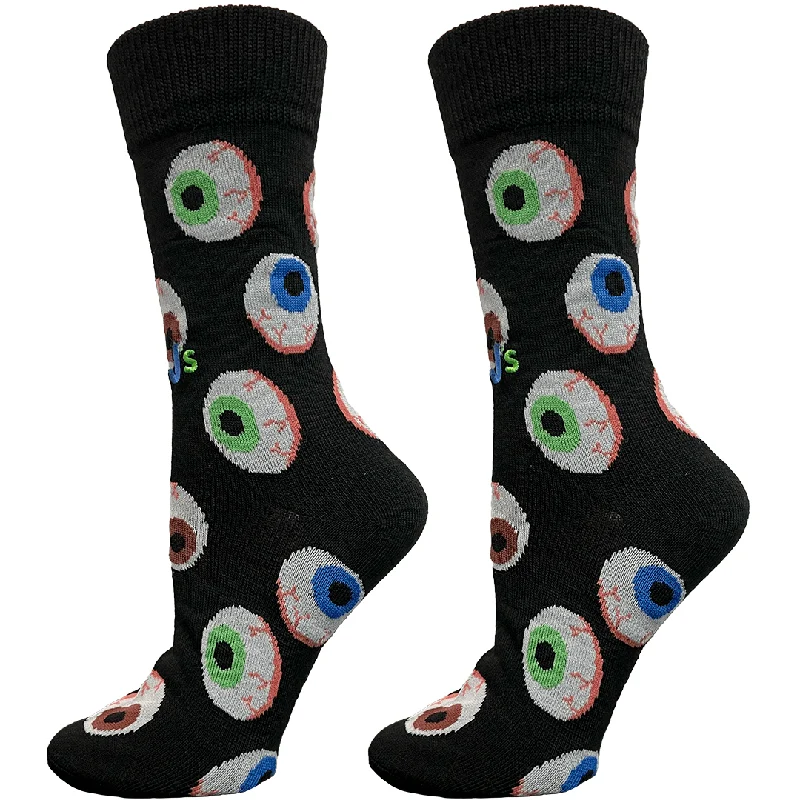 Spooky Eyeballs Women's Crew Socks