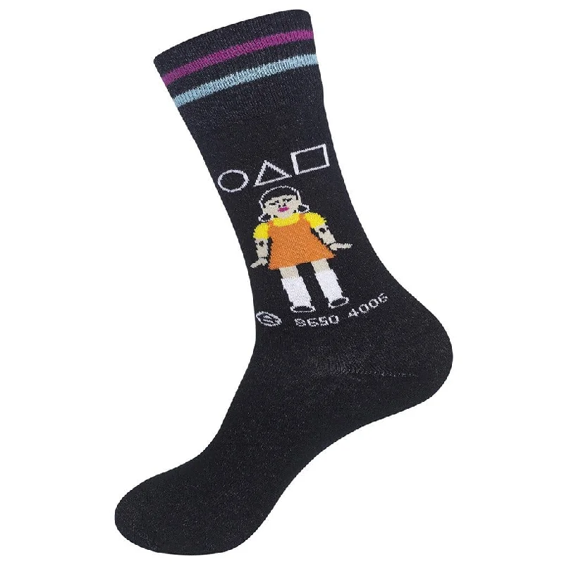 Squid Game Unisex Crew Socks