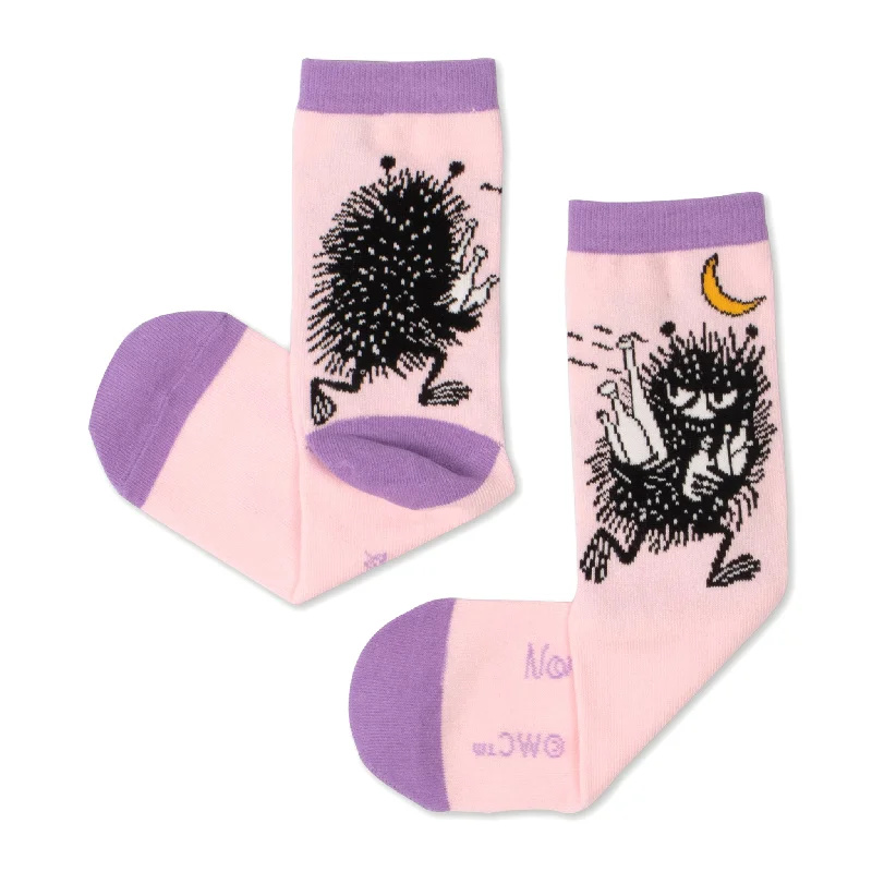 Stinky's Butt Women's Socks - Light Pink