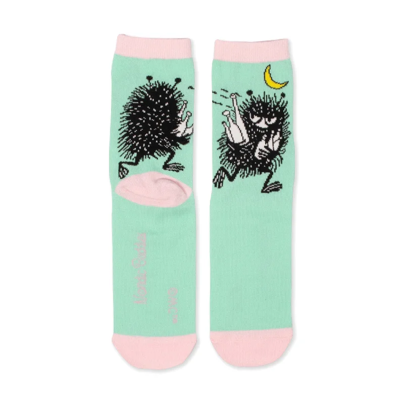 Stinky's Butt Women's Socks - Turquoise