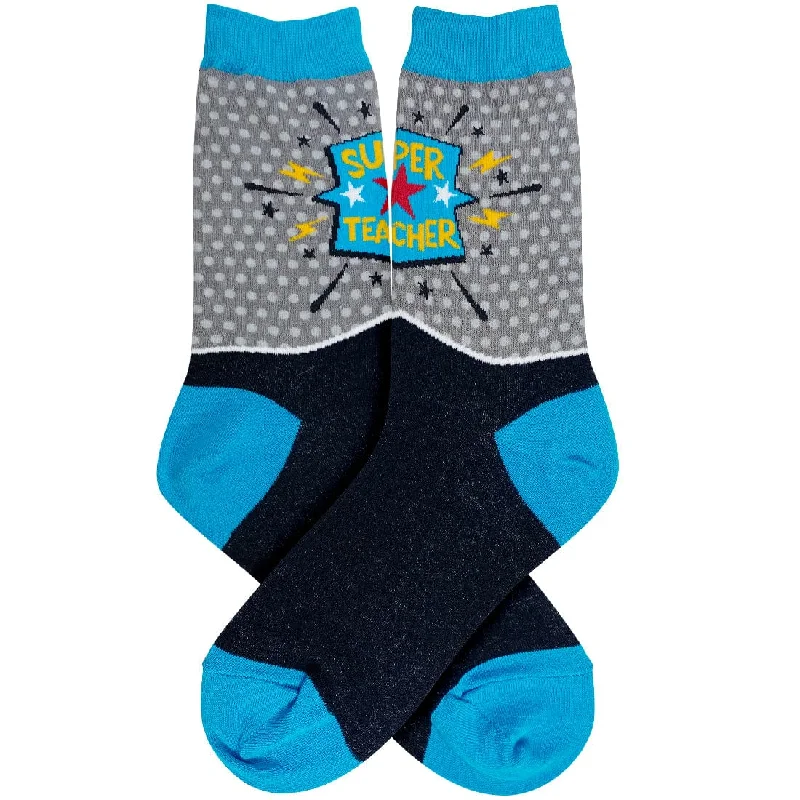 Super Teacher Women's Crew Socks