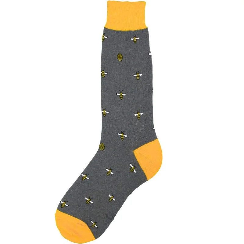 Tiny Bees Men's Socks