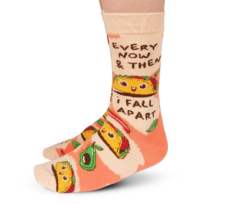 Tumbling Taco Socks - For Her