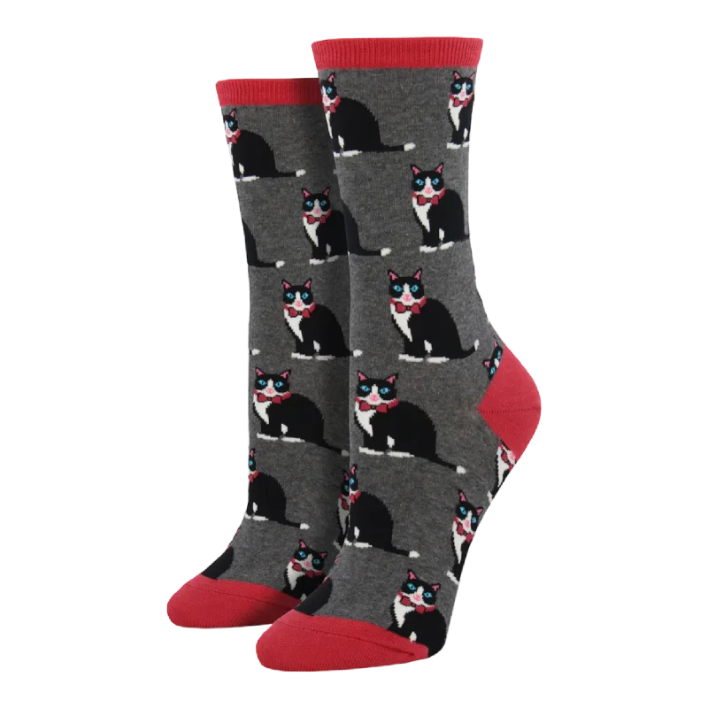 Tuxedo Cat Socks