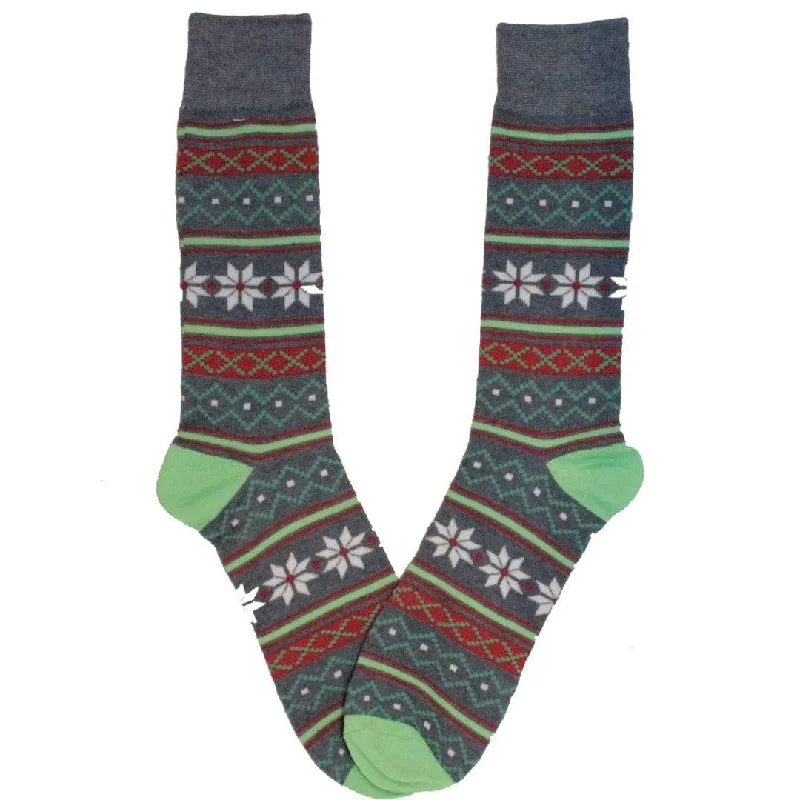 Ugly Christmas Sweater Crew Socks