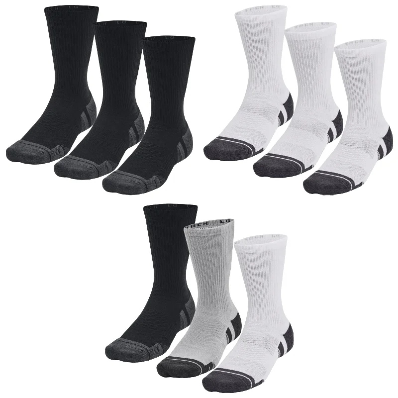 Under Armour Performance Tech Crew Socks (3 Pairs)