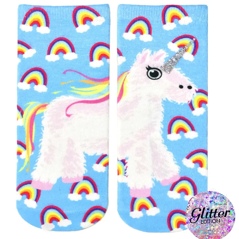 Unicorn Pinata Ankle Socks