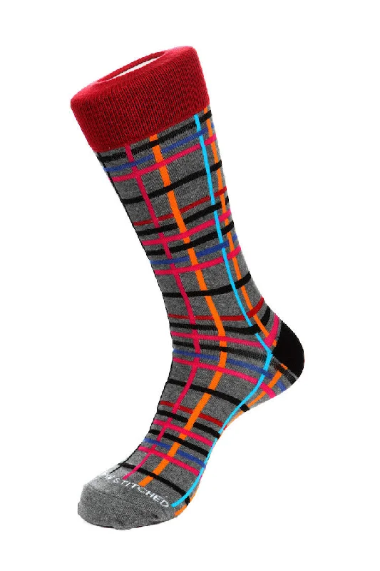 Plaid Sock