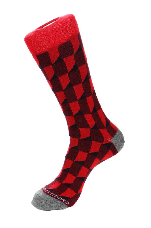 Flipped Triangles Sock